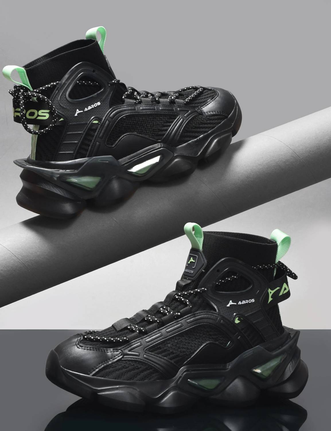 Abros ATMOSPHERE High-Top Casual Sneakers for Men - Image 1