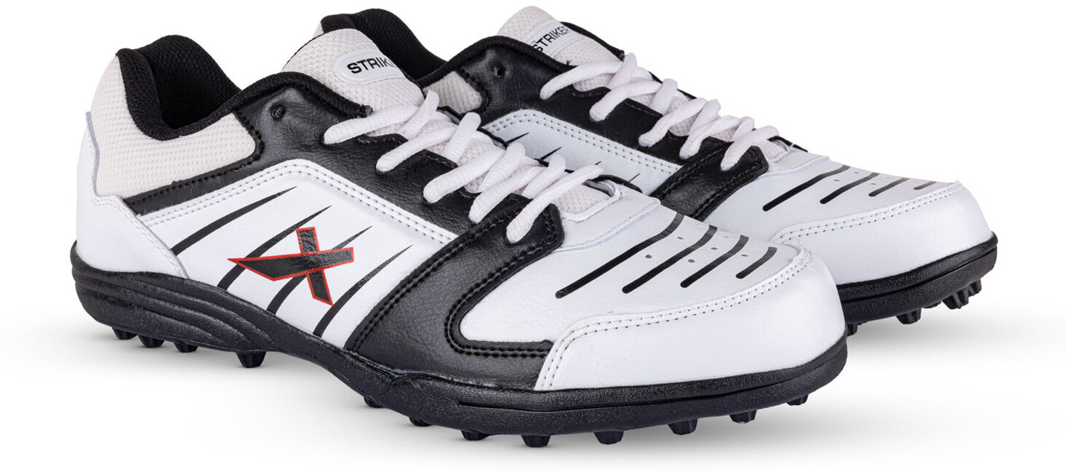 Image of VECTOR X Striker Synthetic Leather Upper & Mesh | PVC & Rubber Sole Allrounder Cricket Shoes For Men