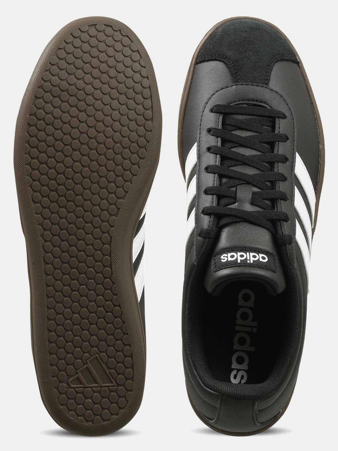 ADIDAS VL Court Base IKD Sneakers for Men (Black) - Image 4