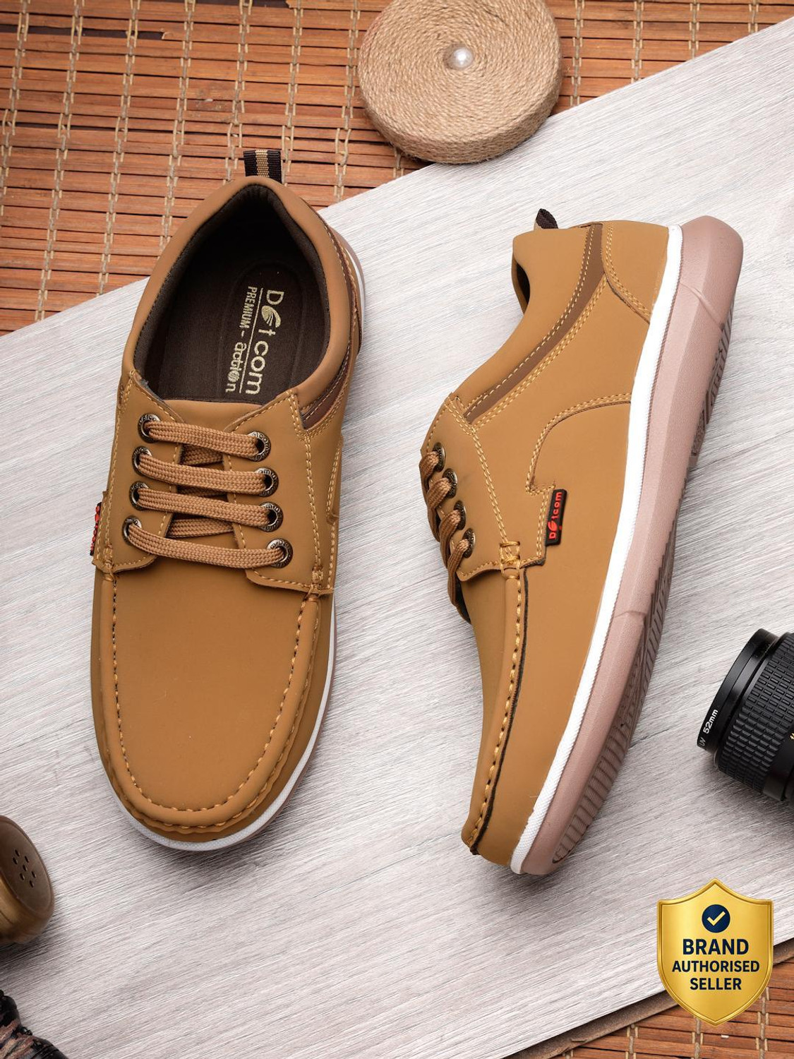 Image of action Action CASUAL-22 Stylish Durable Comfortable Casual Lace-Ups Loafers For Men