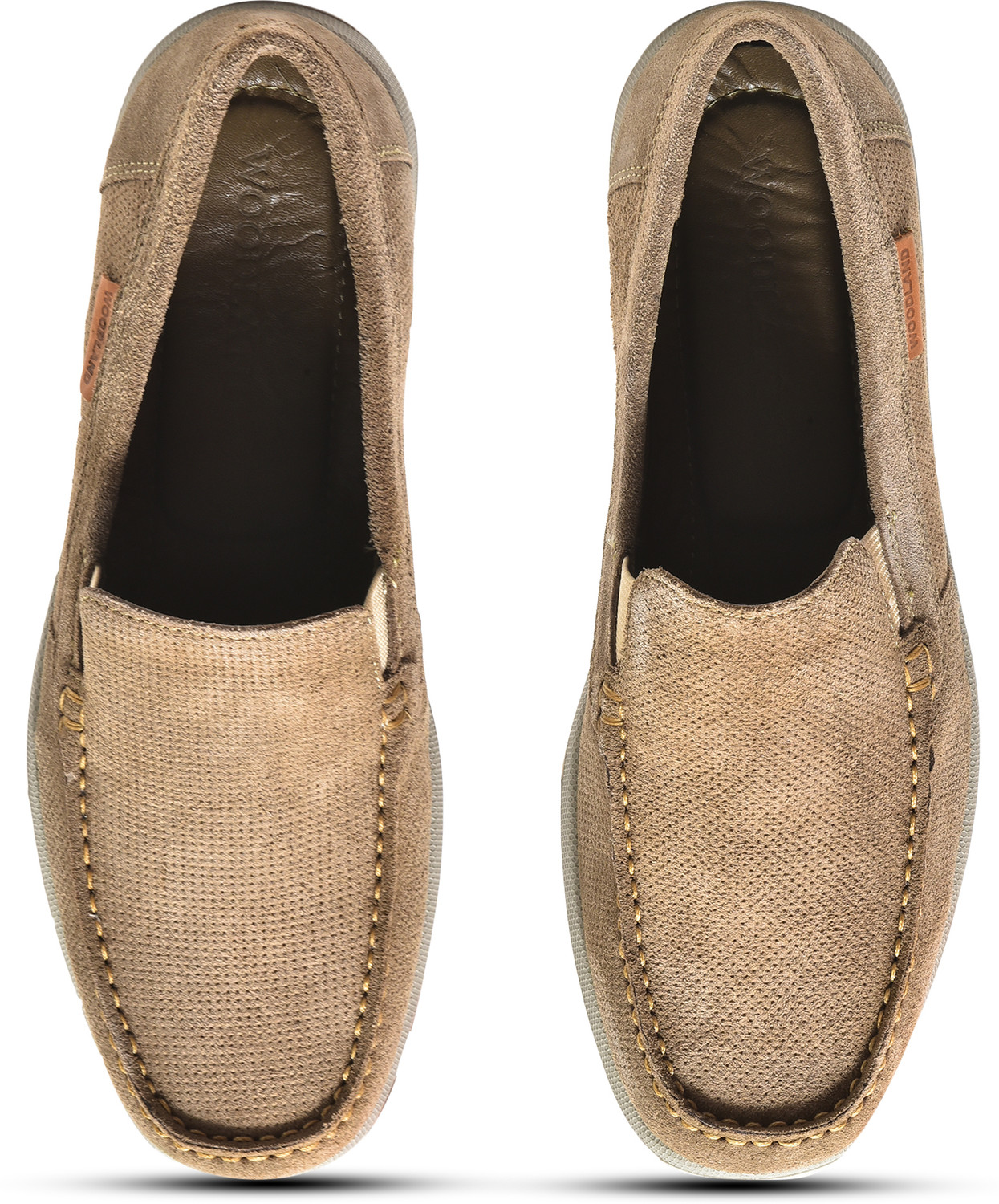 Image of WOODLAND Slip On Lightweight Comfortable Easy Wear Casuals For Men