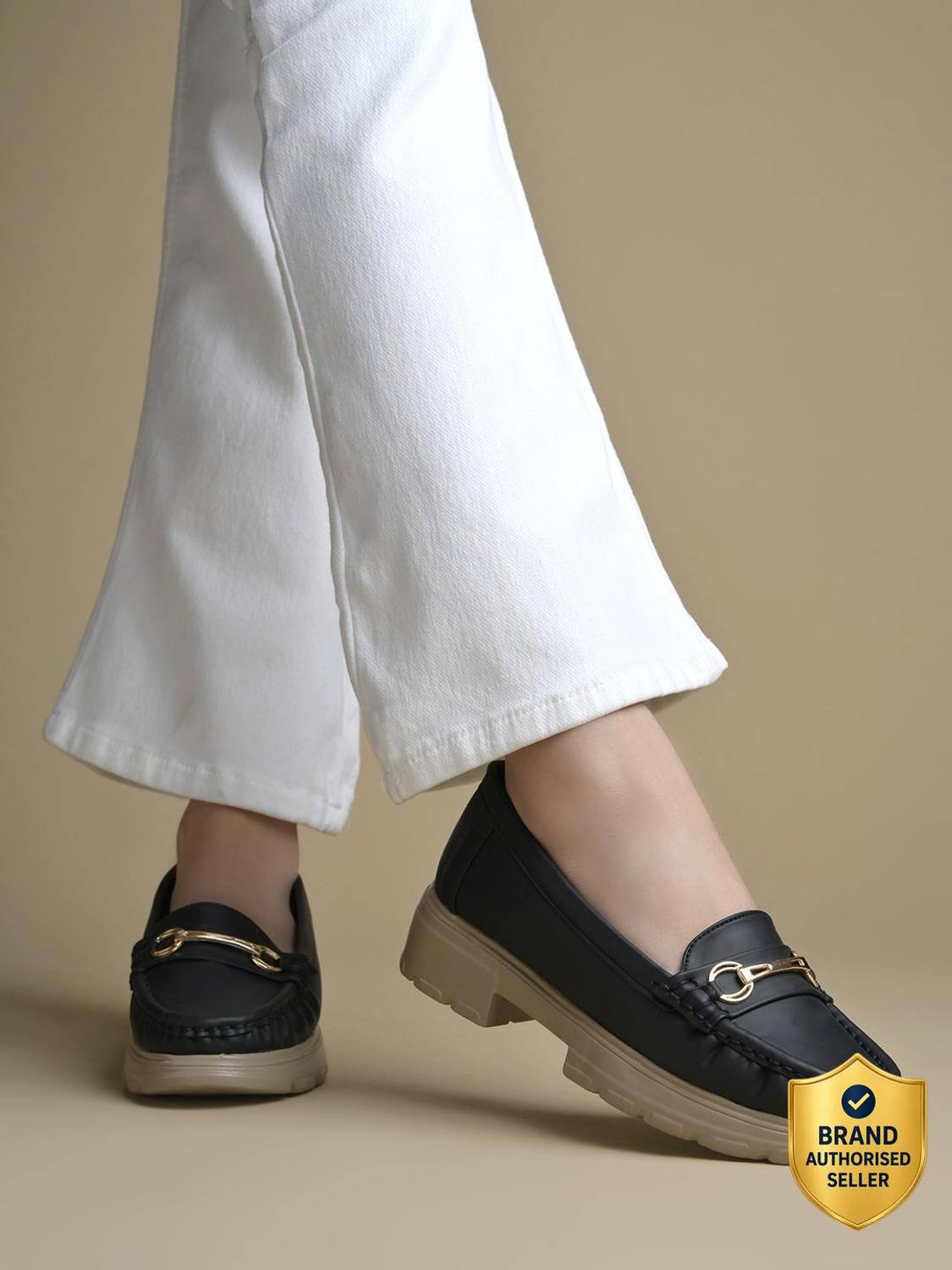 Dressberry Cushioned Loafers for Women - Image 1