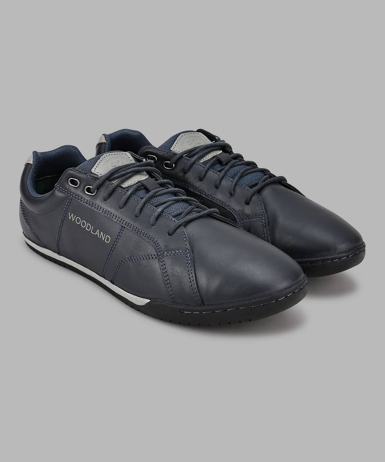 WOODLAND Men's Lace Up Casual Shoes - Image 2