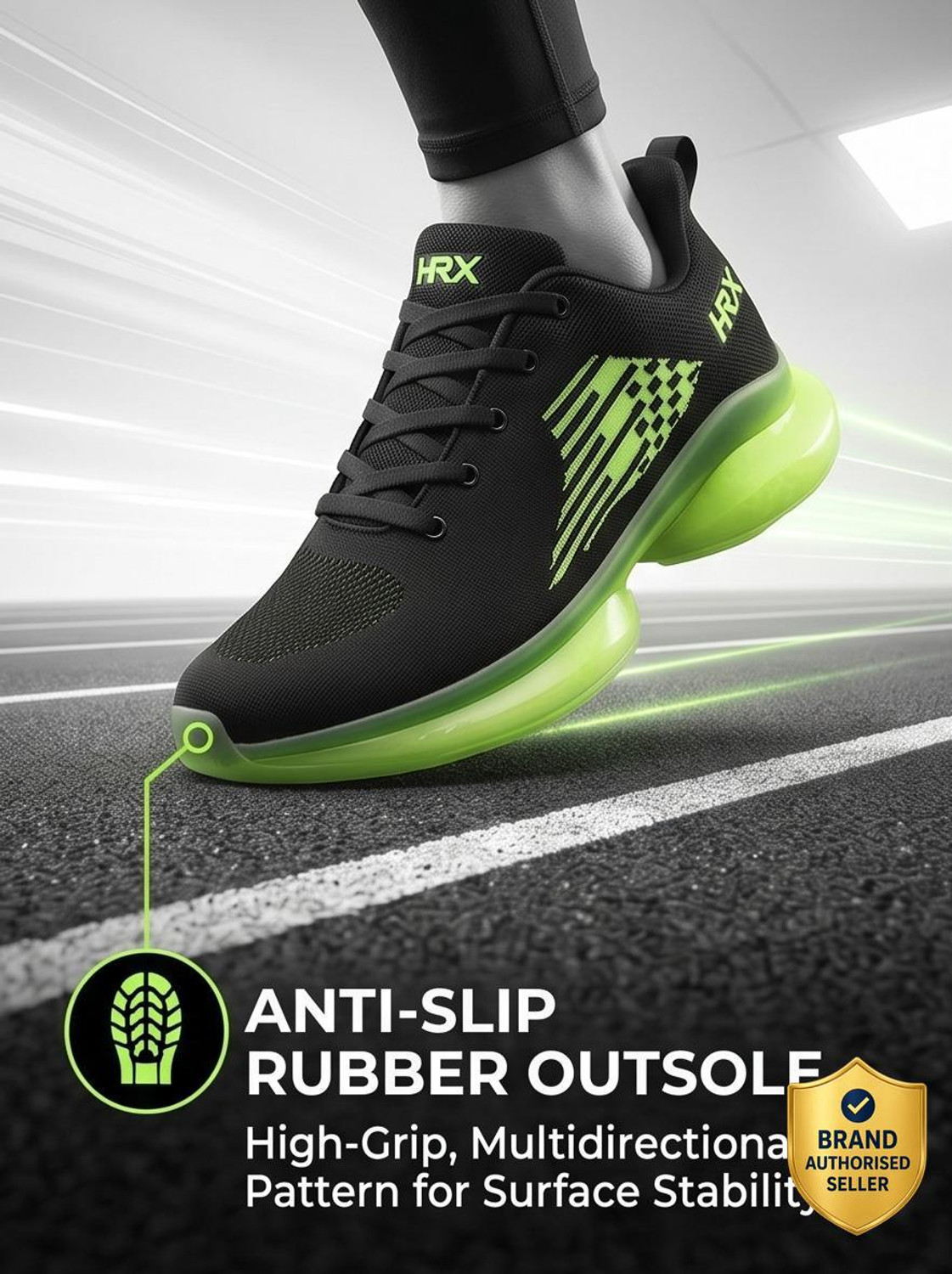 Image of HRX by Hrithik Roshan Walking Shoes For Men