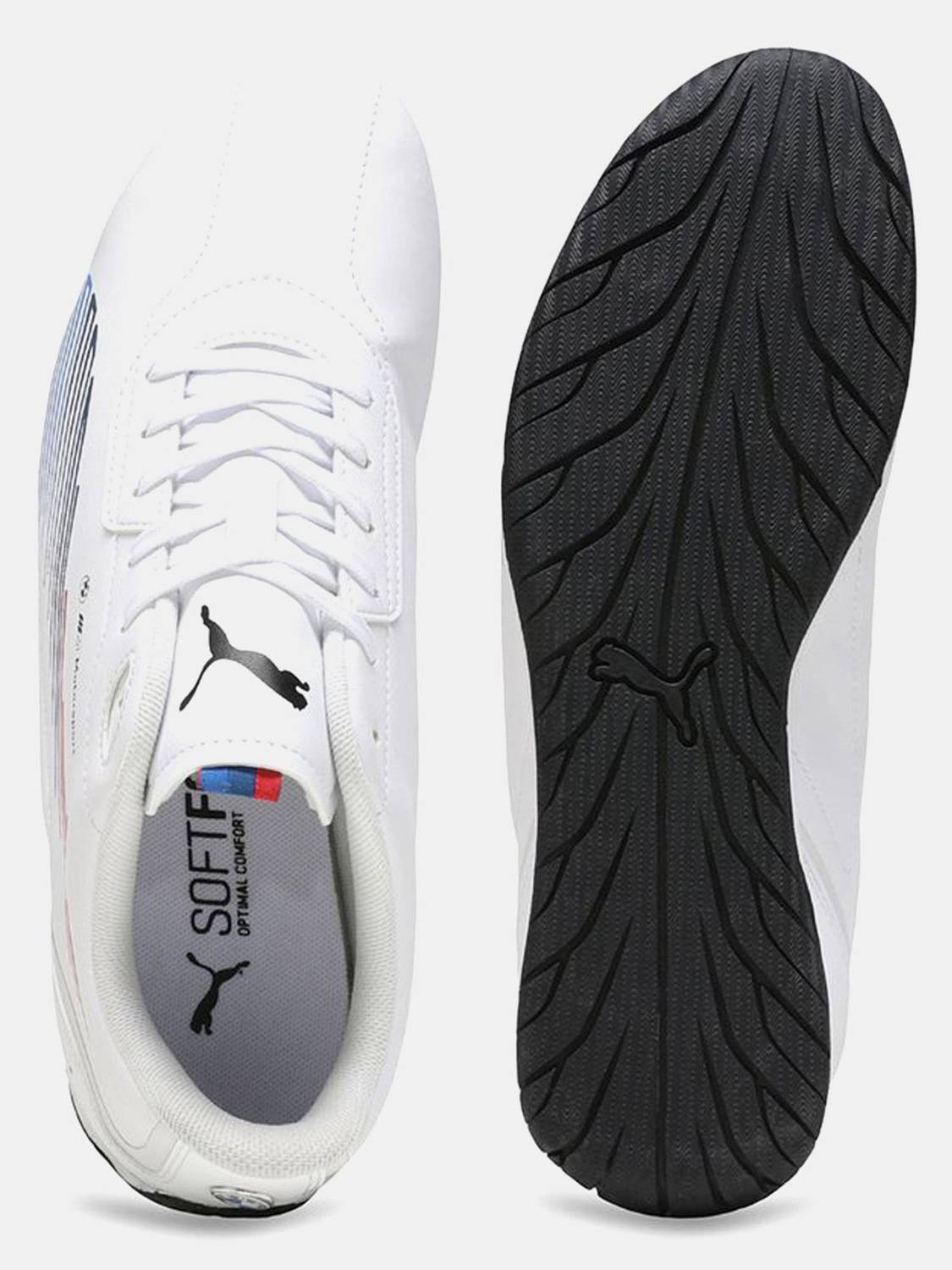 PUMA BMW M Motorsport Neo Cat 2.0 IN Sneakers For Men White - Image 5