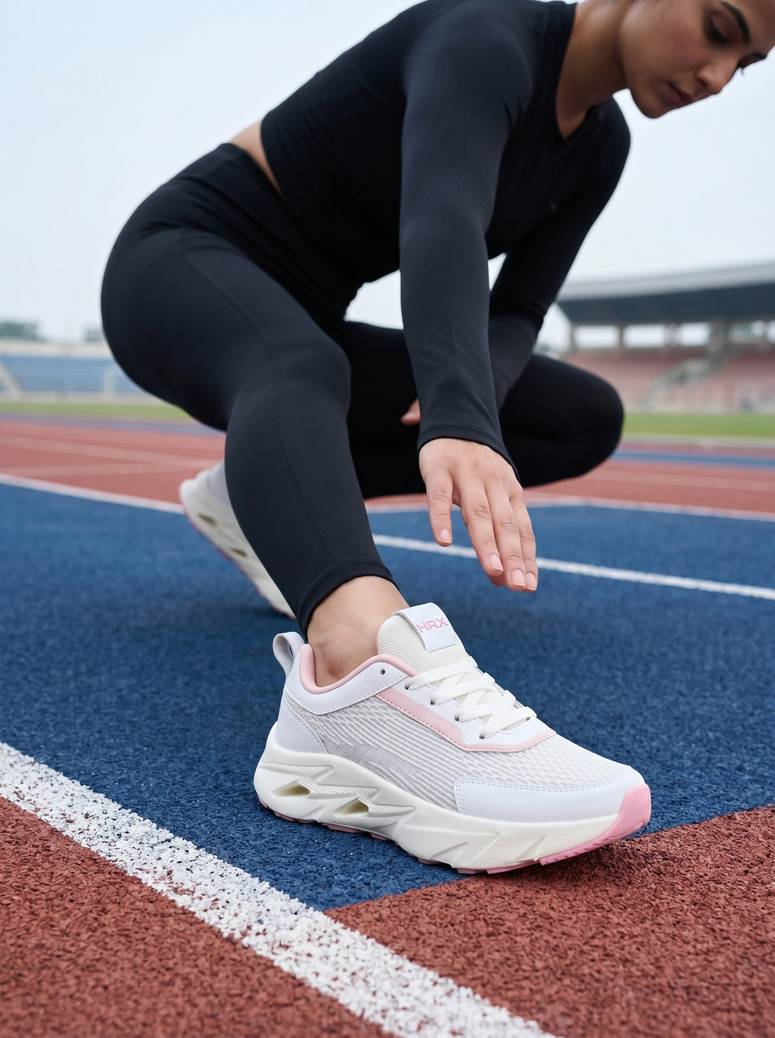 Image of HRX by Hrithik Roshan HX-341 01 Running Shoes For Women