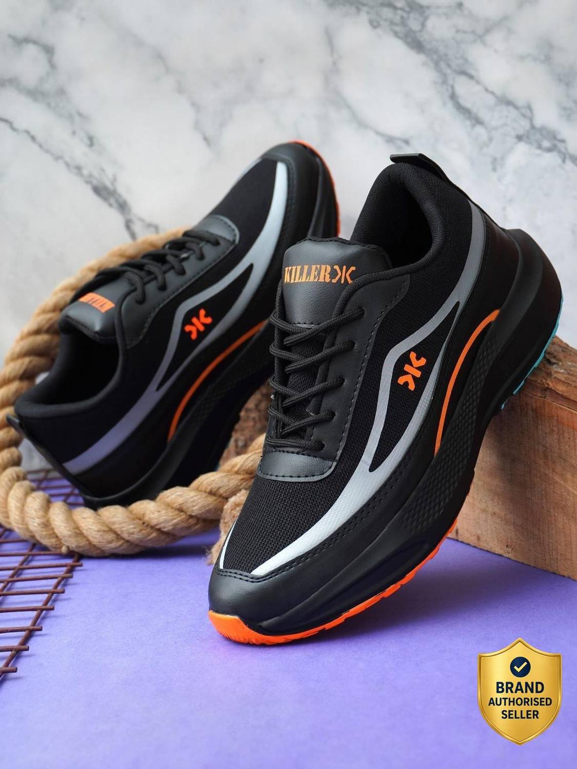 KILLER Premium Sports Gym Walking Running Trending Stylish Running Shoes For Men Running Shoes For Men