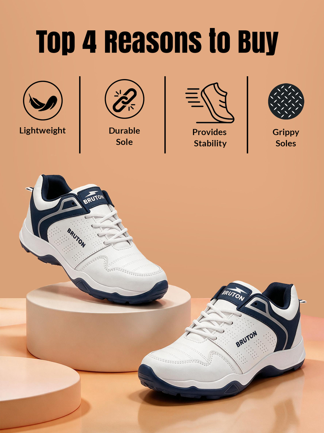 Image of BRUTON TRACE-720 | Casual Sneakers For Men