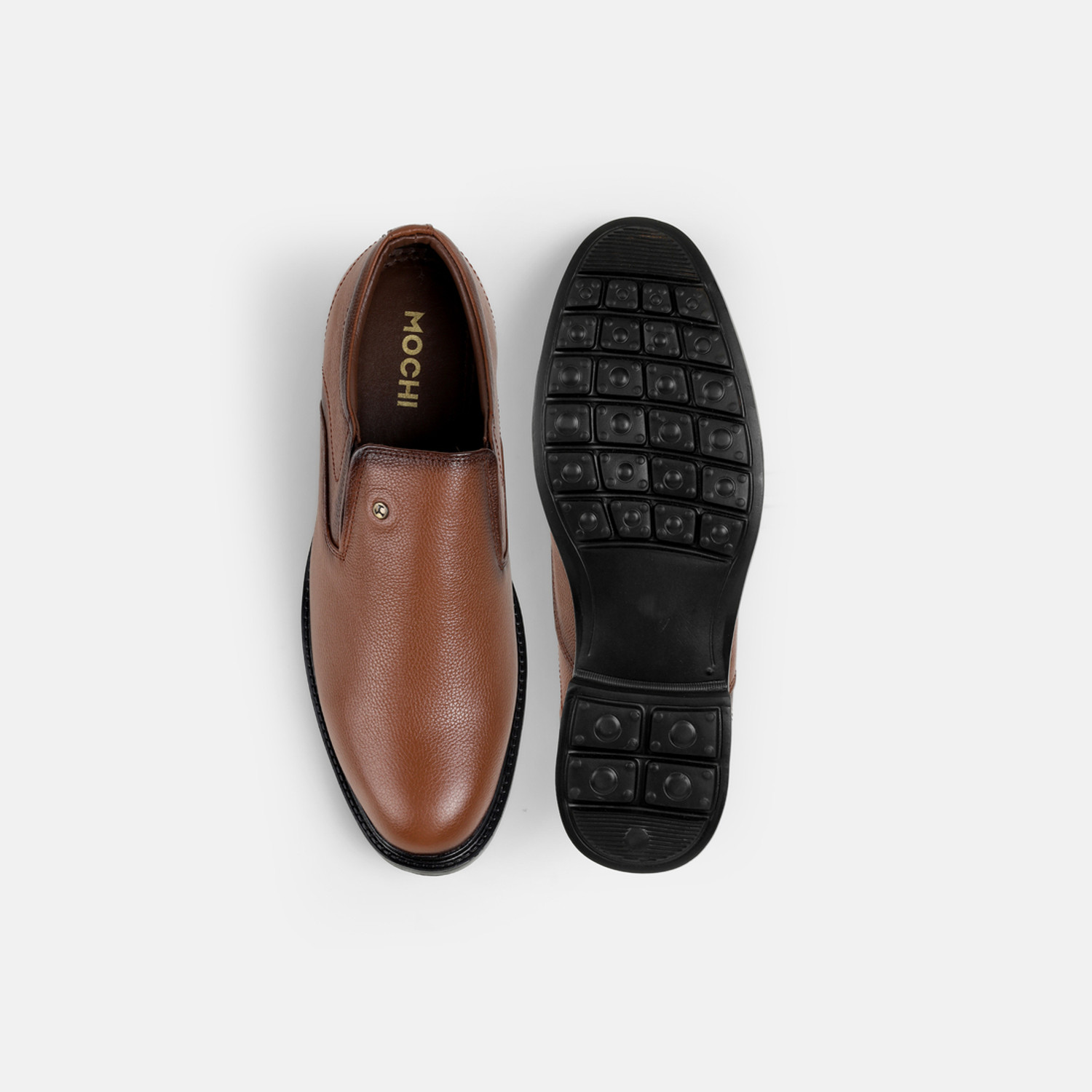 Image of MOCHI Slip On For Men (Tan, 9)