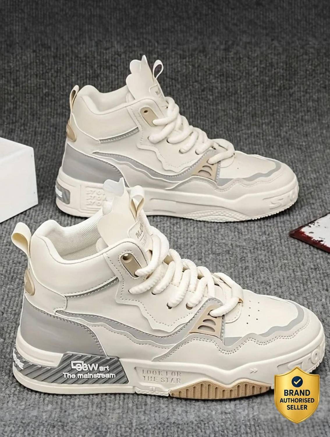 Zixer Men's Pastel Pops Casual Shoes - Image 1