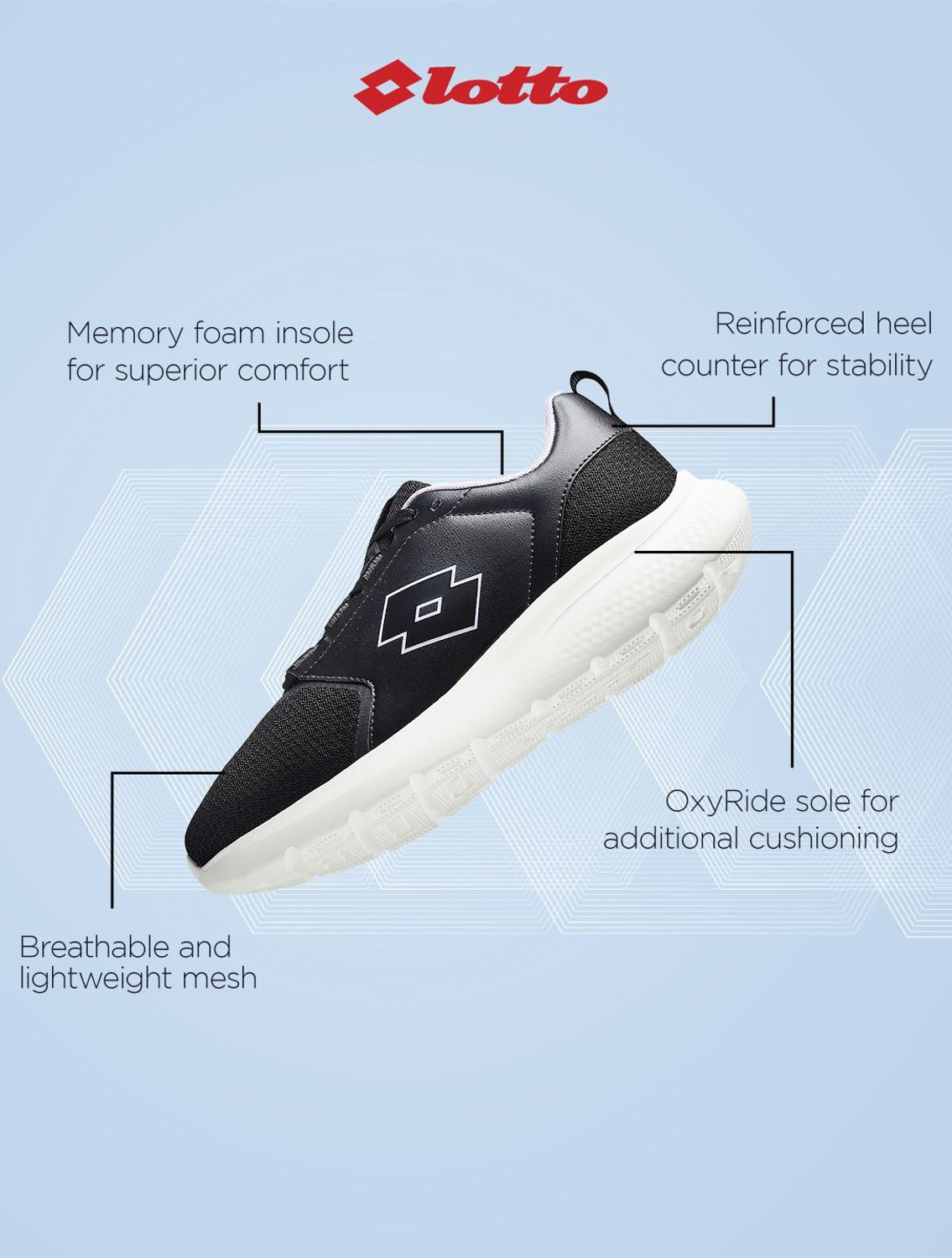 Image of LOTTO FloWalk Walking Shoes For Women