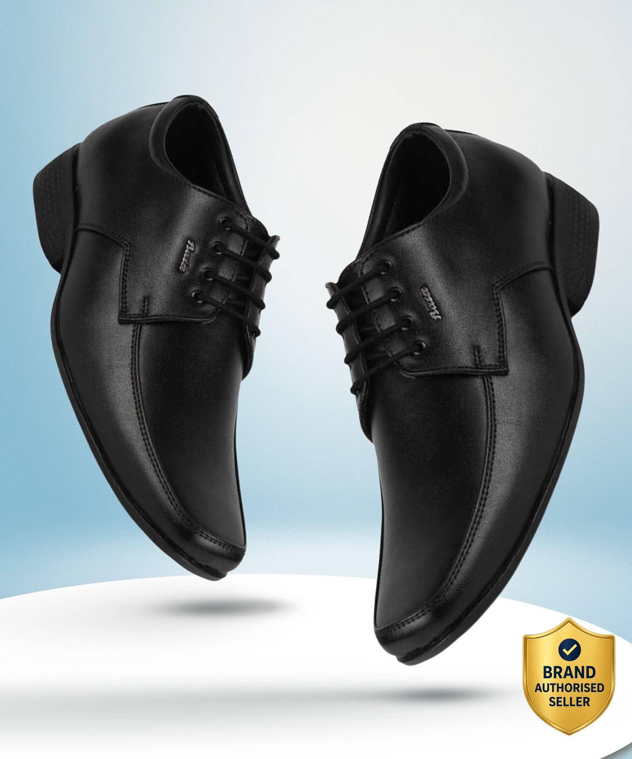 Bata Office Formal Shoes Derby For Men Black - Image 1