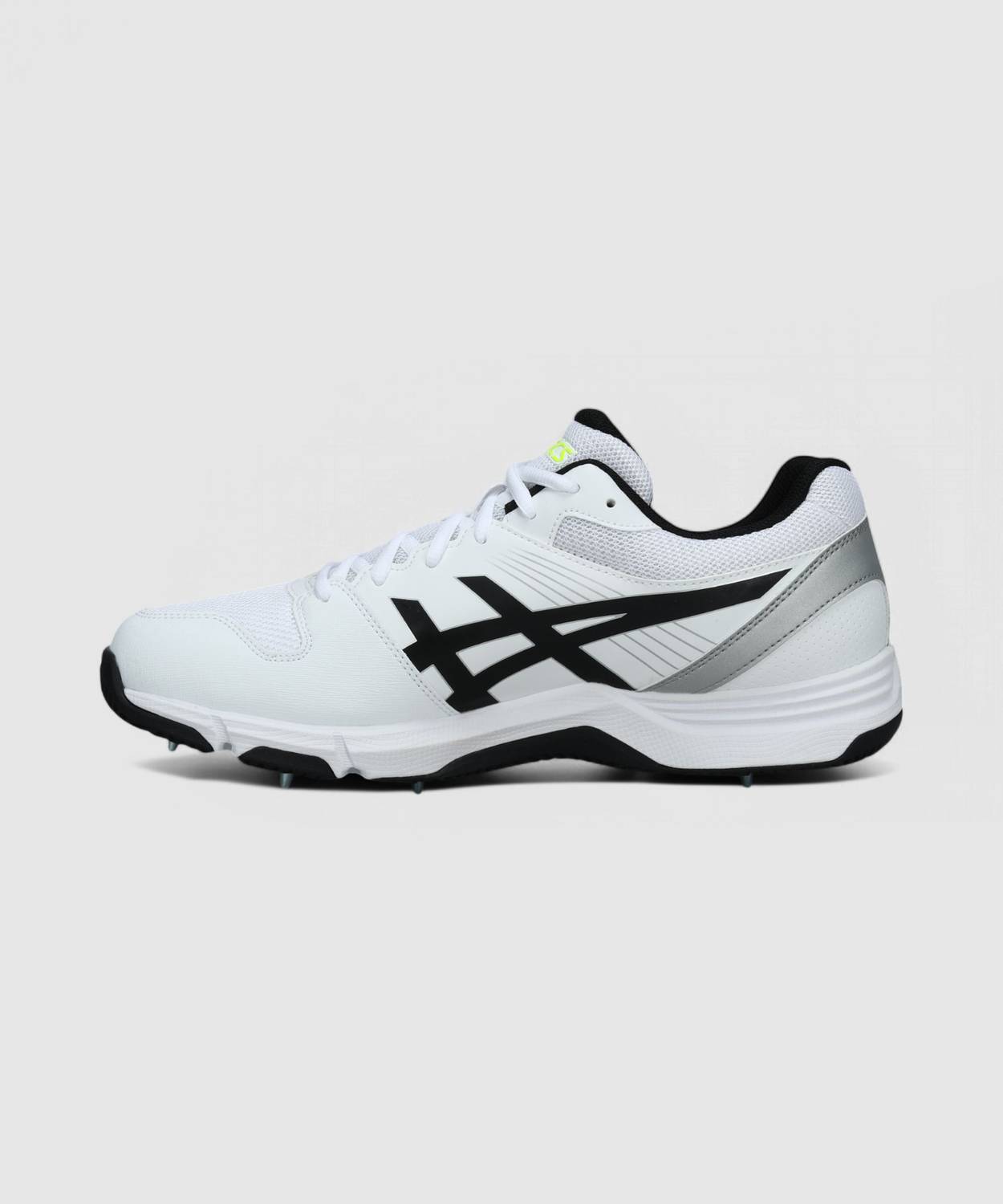 Asics GEL-100 NOT OUT Cricket Shoes Men White - Image 3