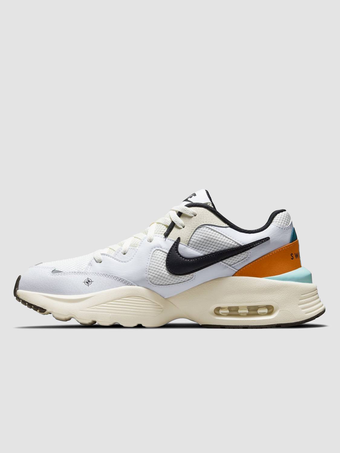 NIKE Air Max Fusion White Men's Sneakers - Image 5