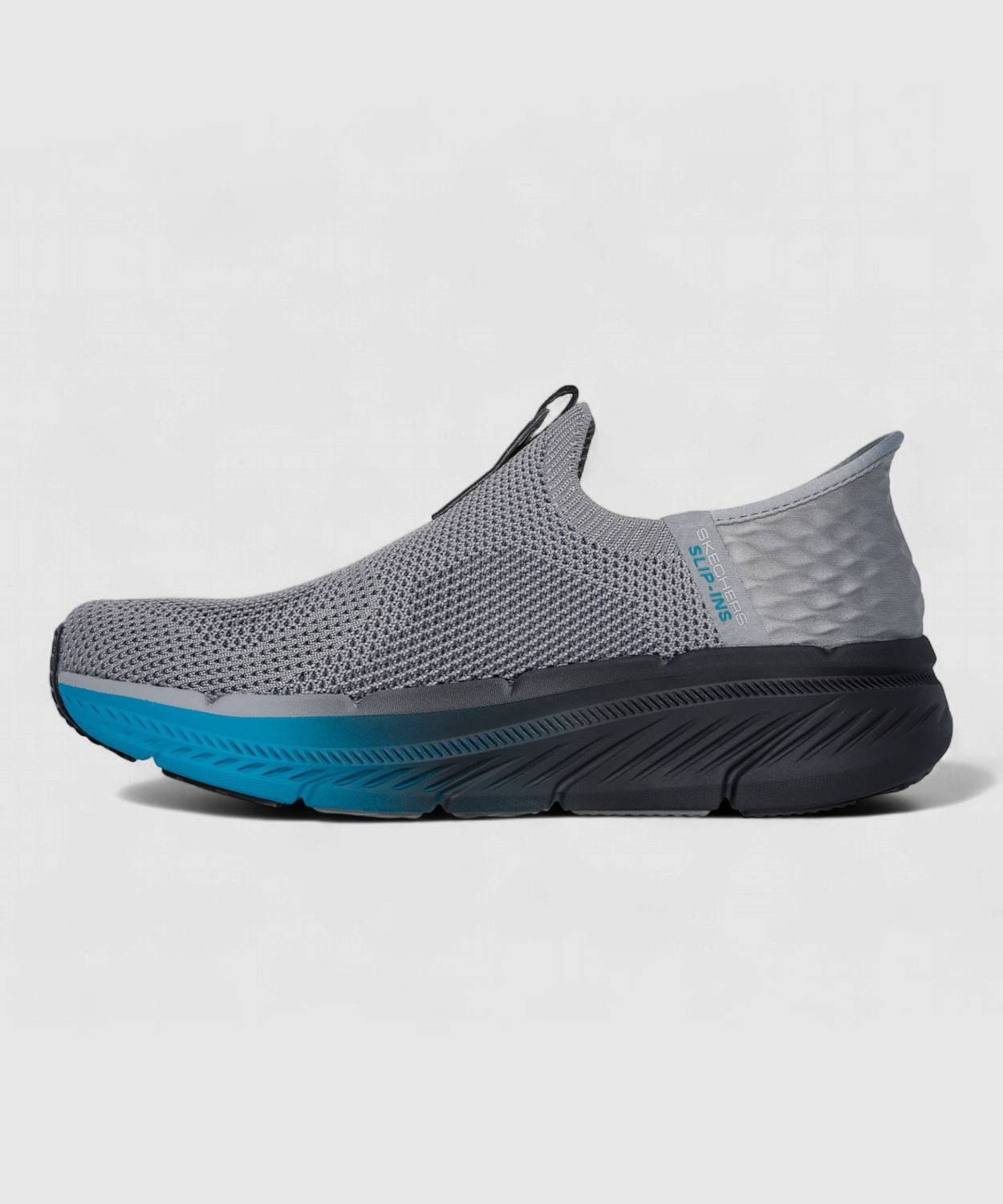 Skechers MAX CUSHIONING PREMIER 2.0 Men's Running Shoes - Gray - Image 3