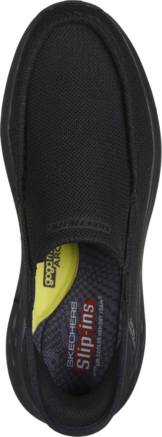 Image of Skechers Men Slip On Black Shoes PARSON - RALVEN Casuals For Men
