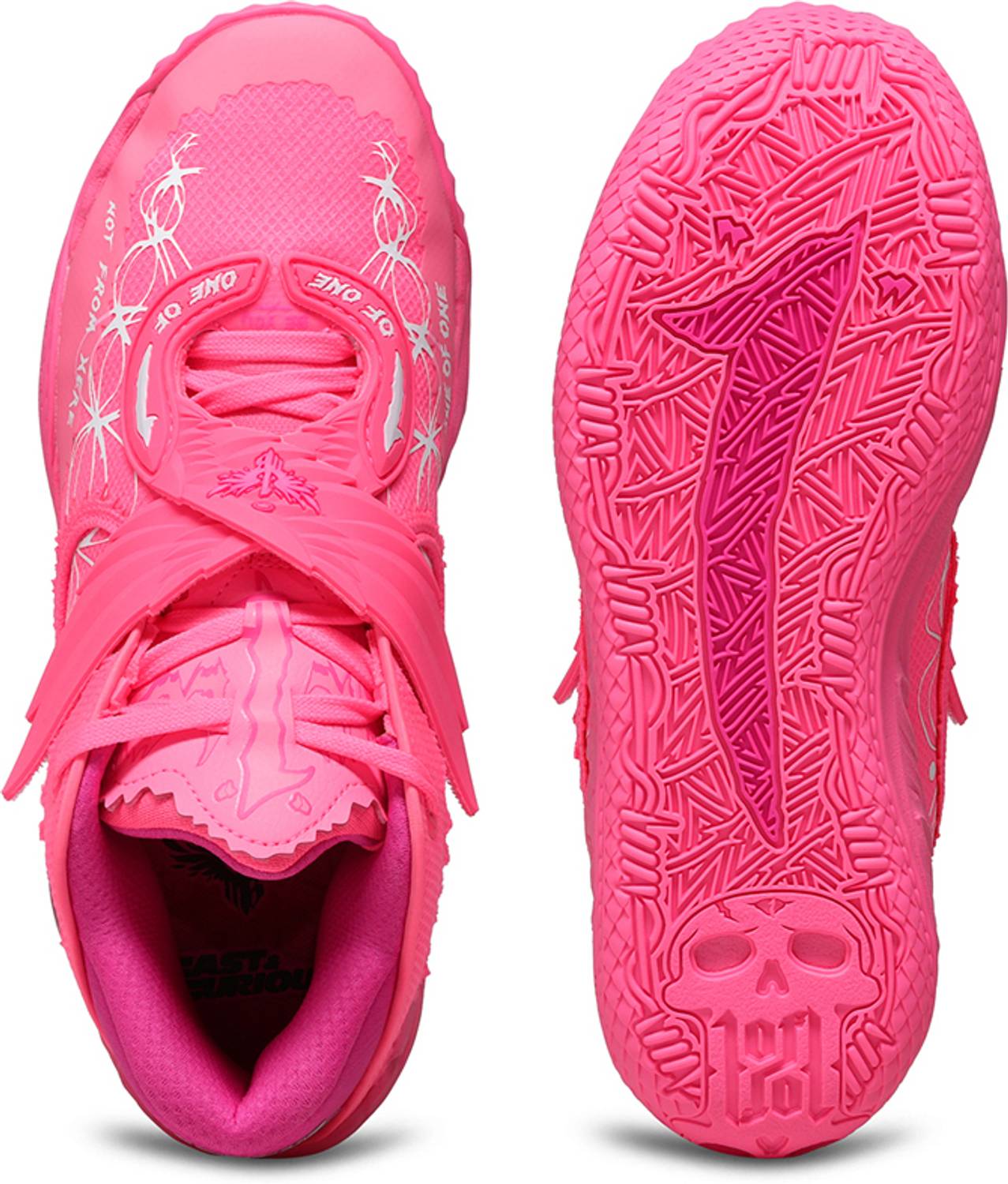 PUMA MB.05 Fast & Furious MIA Basketball Shoes Men Pink - Image 5
