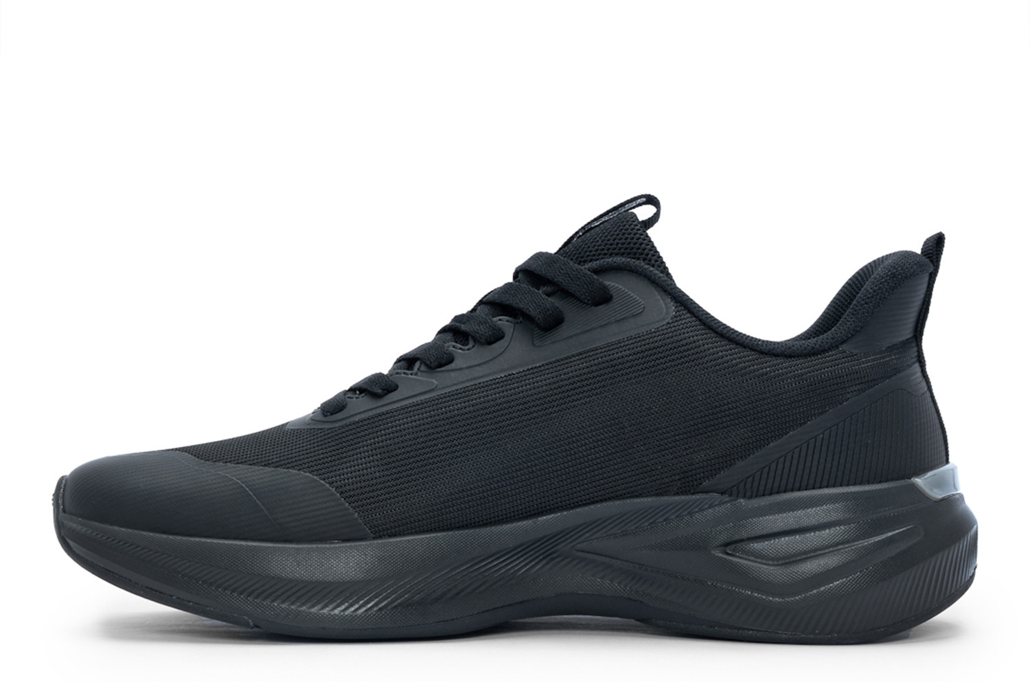 Image of RED TAPE Low Cut Sports Shoes for Men in Black | Sports Shoes Walking Shoes For Men