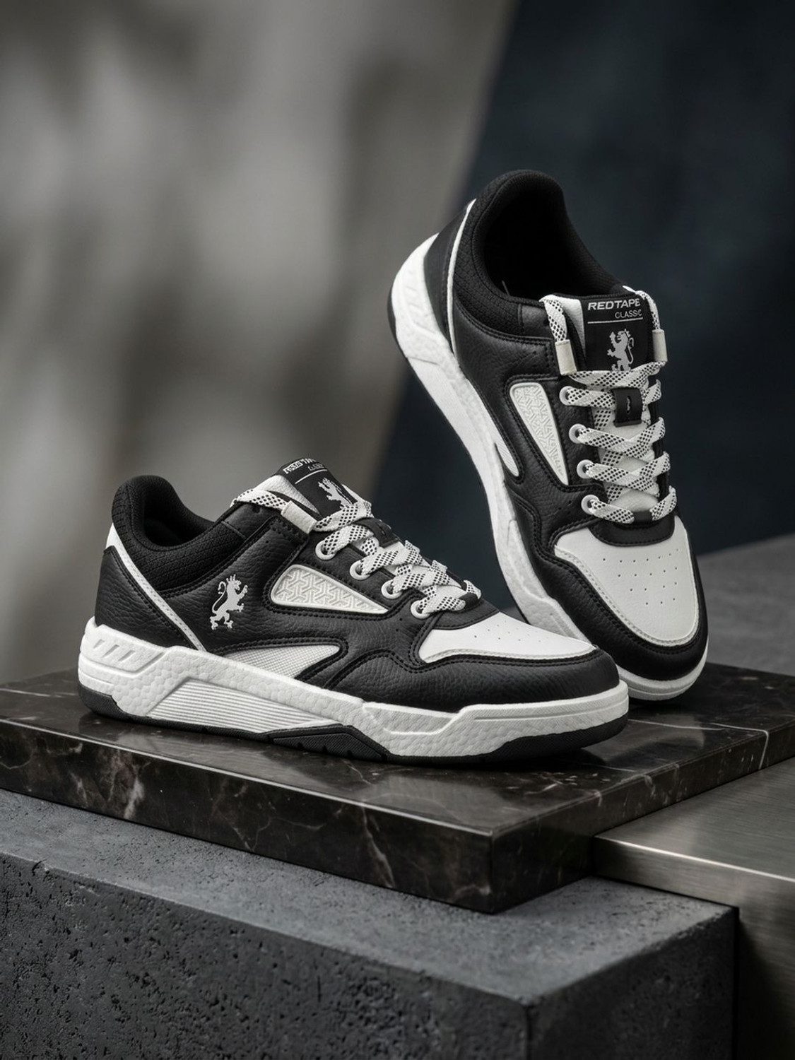 RED TAPE Chunky Sneakers | Lace-Up Casual Shoes for Daily Wear Casuals For Men