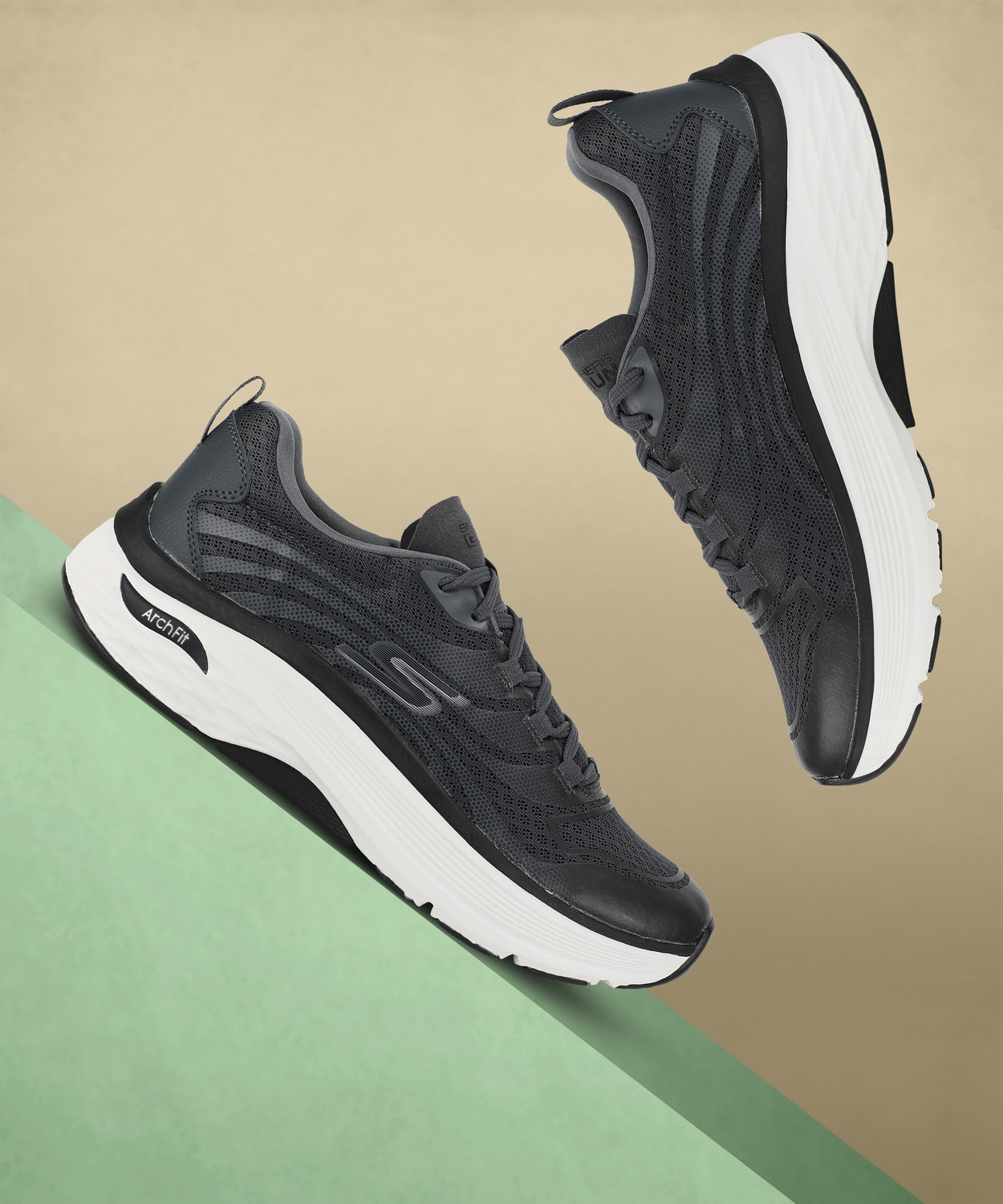 skechers max cushioning arch fit mens