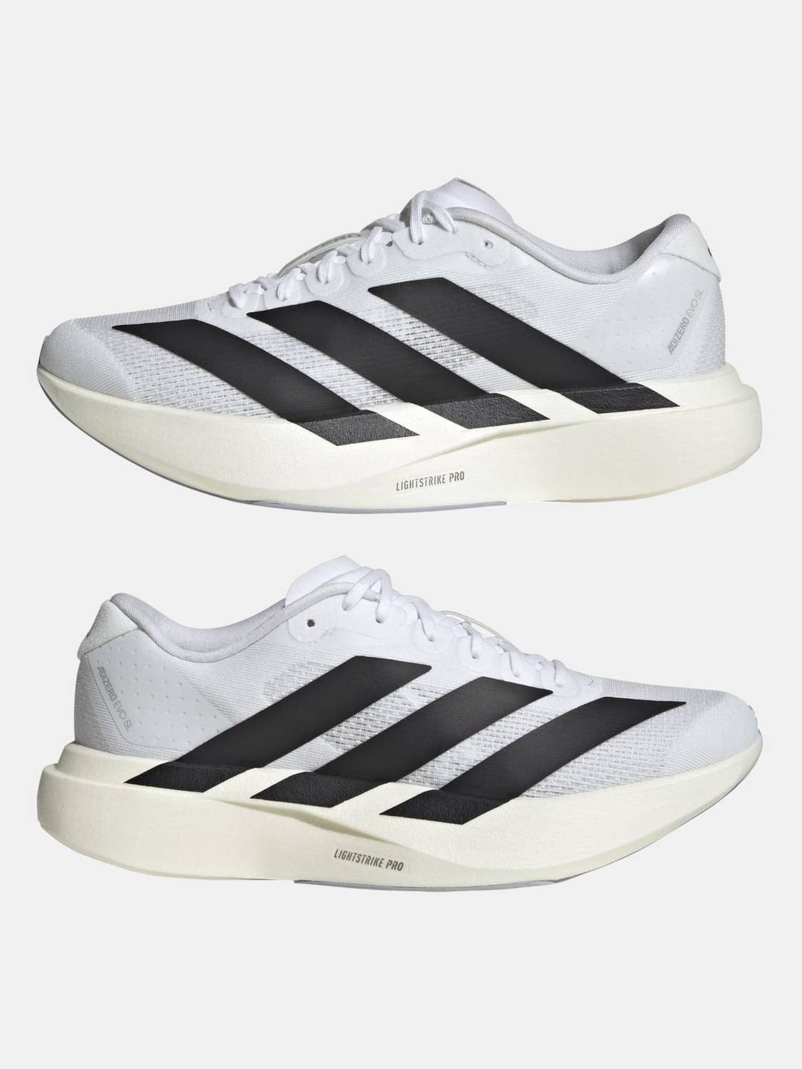 ADIDAS adizero Evo1 Comfort W White Running Shoes - Image 1