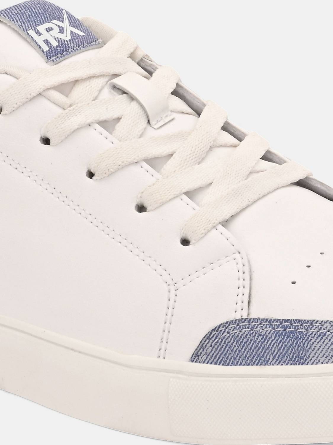 HRX by Hrithik Roshan Men's White Sneakers - Image 4