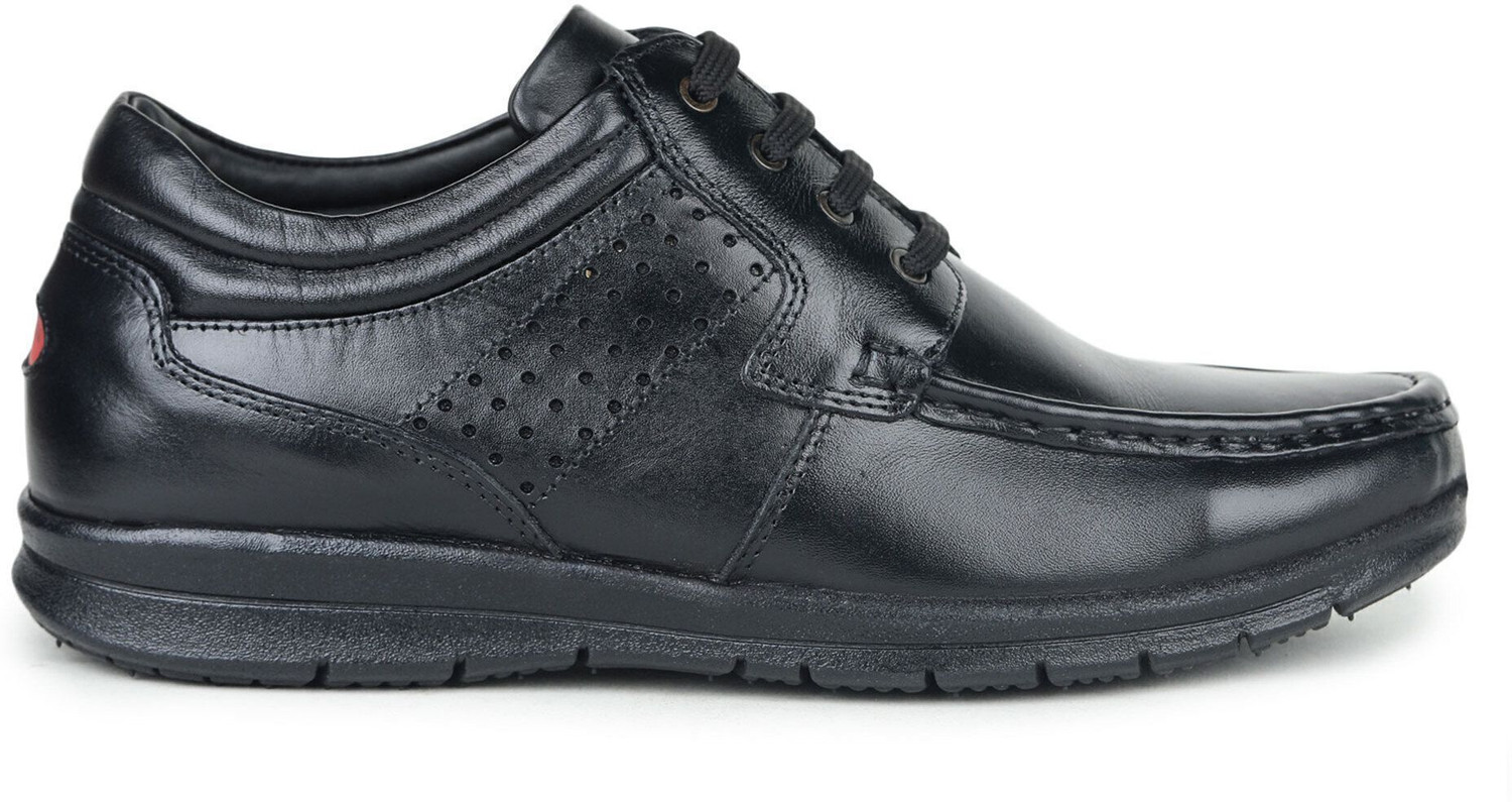 Image of Zoom Shoes Genuine Leather Lace-Up Stylish & Comfortable for All-Day Wear Corporate Casuals For Men