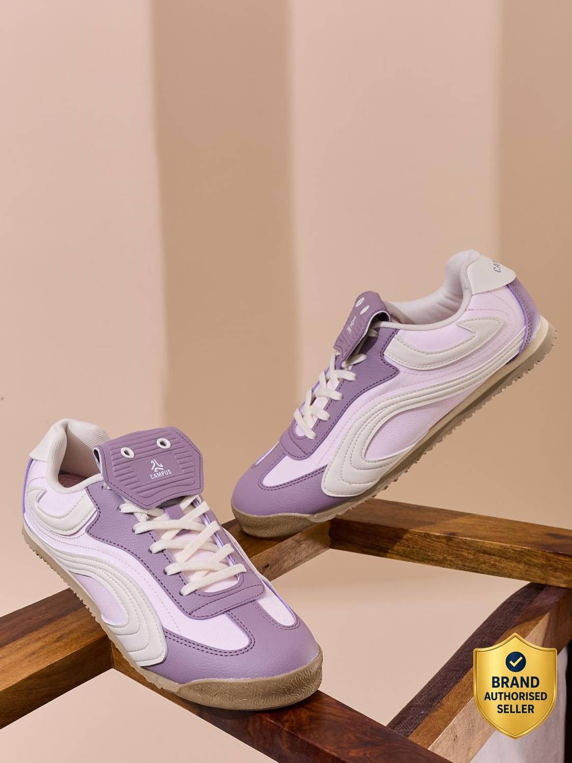 CAMPUS HIGHBIRD Women White Sneakers - Image 1
