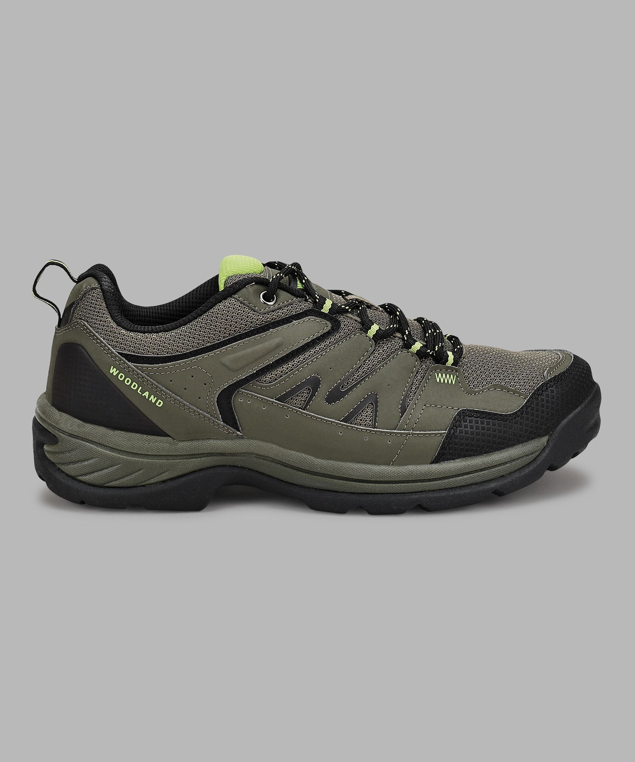 Image of WOODLAND Outdoor Trekking Lightweight Breathable Durable Hiking & Trekking Shoes For Men