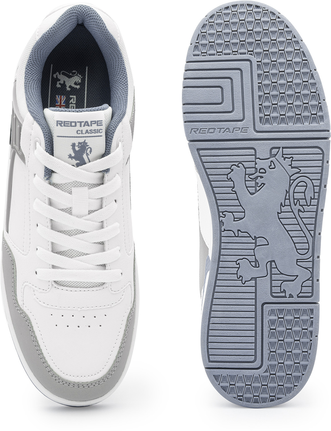 Image of RED TAPE Low Cut Sneaker for Men in Blue Grey | Sneaker Sneakers For Men