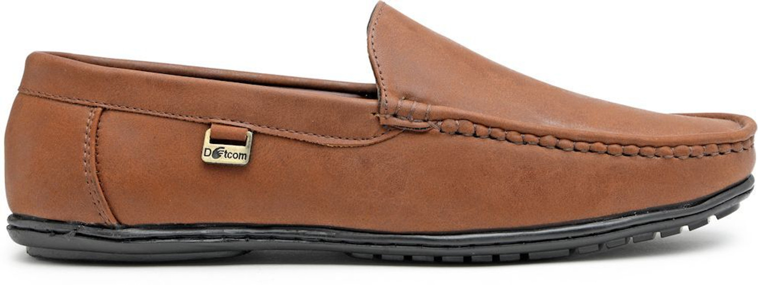 Image of action Dotcom DRIVE-41 Microfiber Classy Trendy Comfortable lightweight Formal Slip-On Loafers For Men