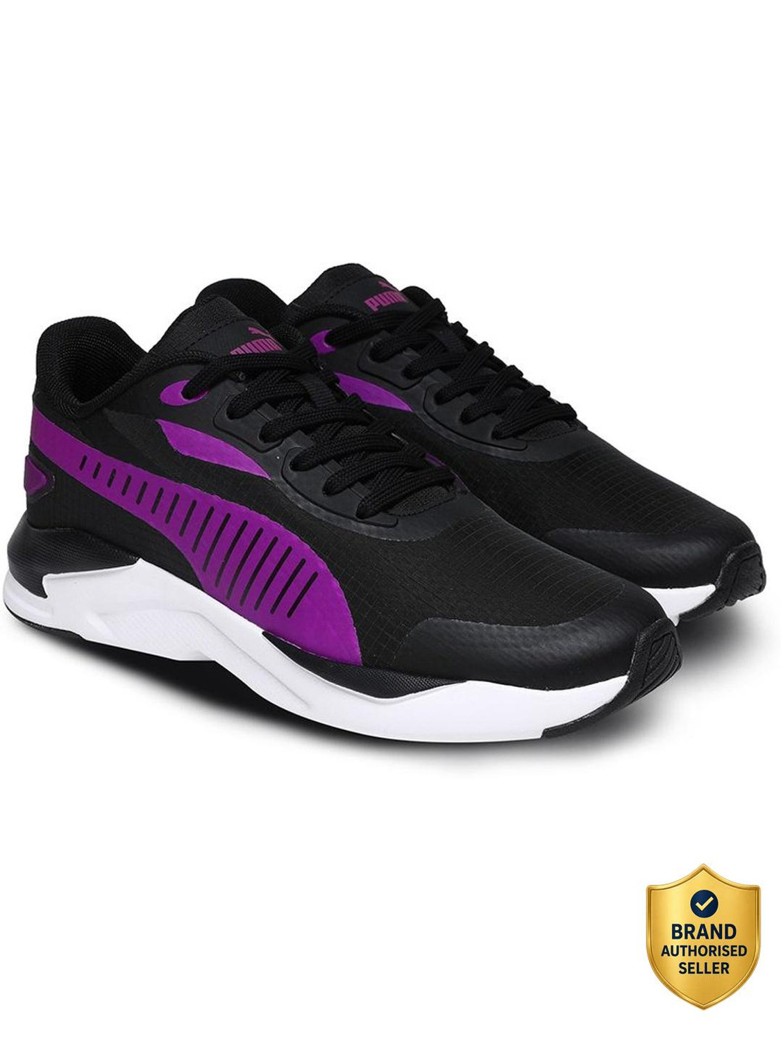 Image of PUMA X-Ray Evomorphs Casual Shoes For Women (Black, 7)