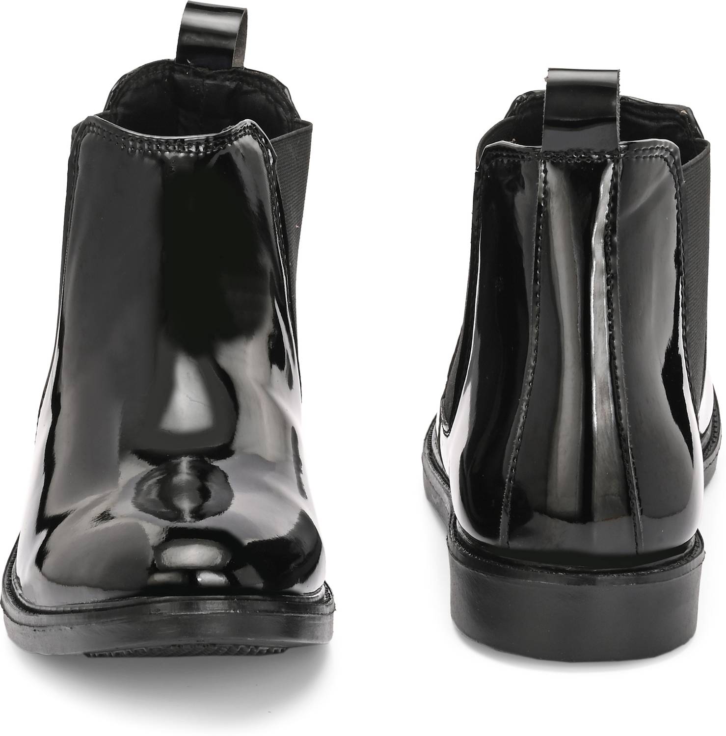 Pocy Chelsea Boots For Men Black - Image 4
