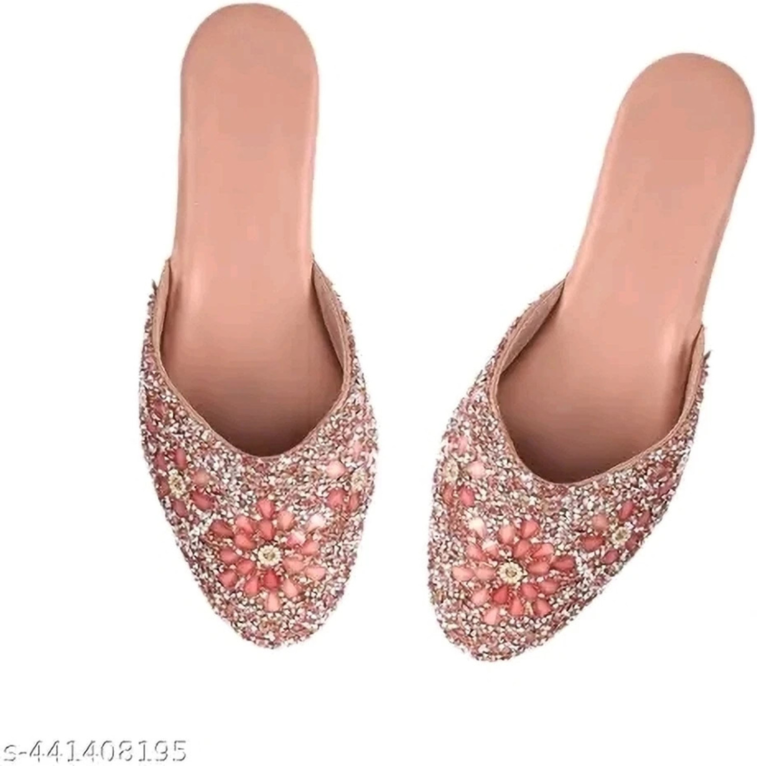 Image of zadzed Girls Stylish Designer Jaipuri Rajasthani Mojari Bellies Mojaris For Women