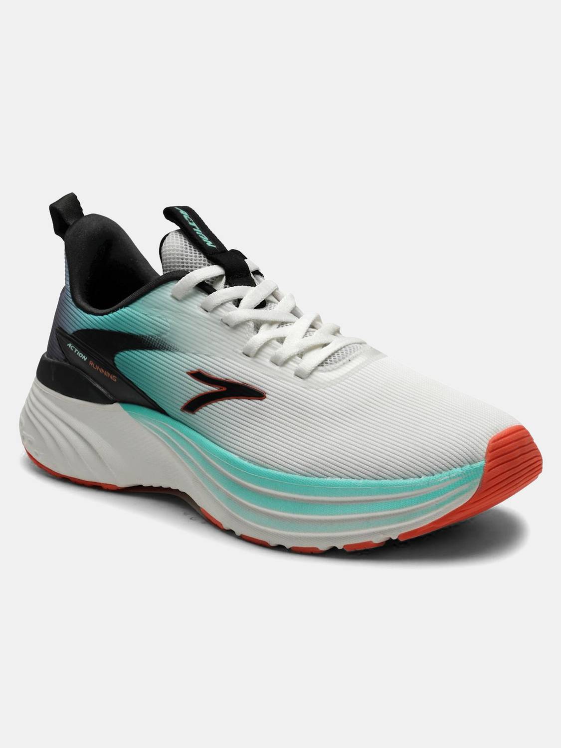 action Athleo BULLET-244 Stylish Lightweight Comfortable Trendy Sports Lace-Up Running Shoes For Men - Image 2