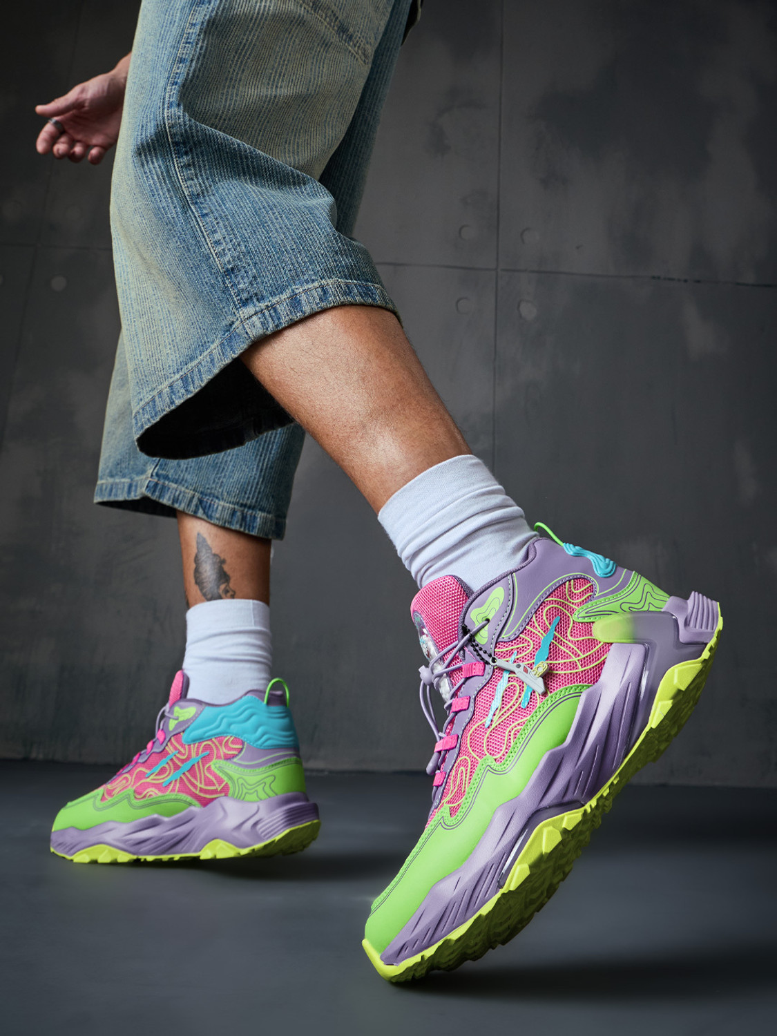 Image of The Souled Store Rick & Morty: Dimension C-137 Sneakers For Men