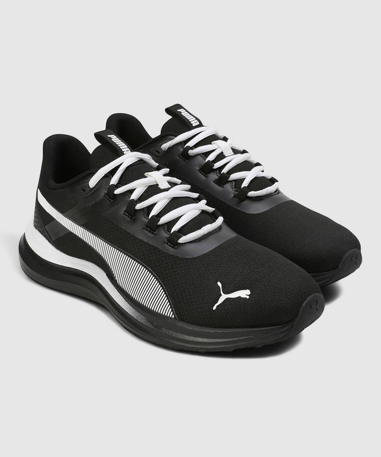 PUMA RapidFlow V1 Running Shoes for Men - Black - Image 5