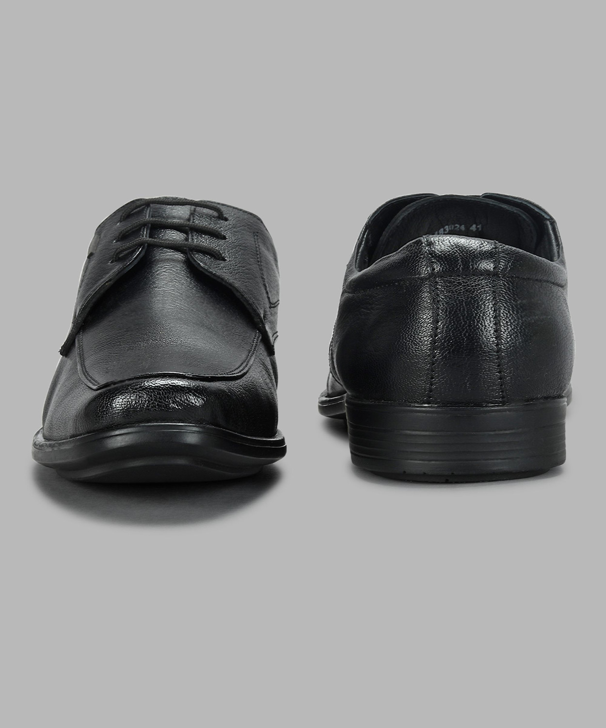 Image of WOODLAND Formal Office Wear Leather Premium Comfortable Lace Up For Men