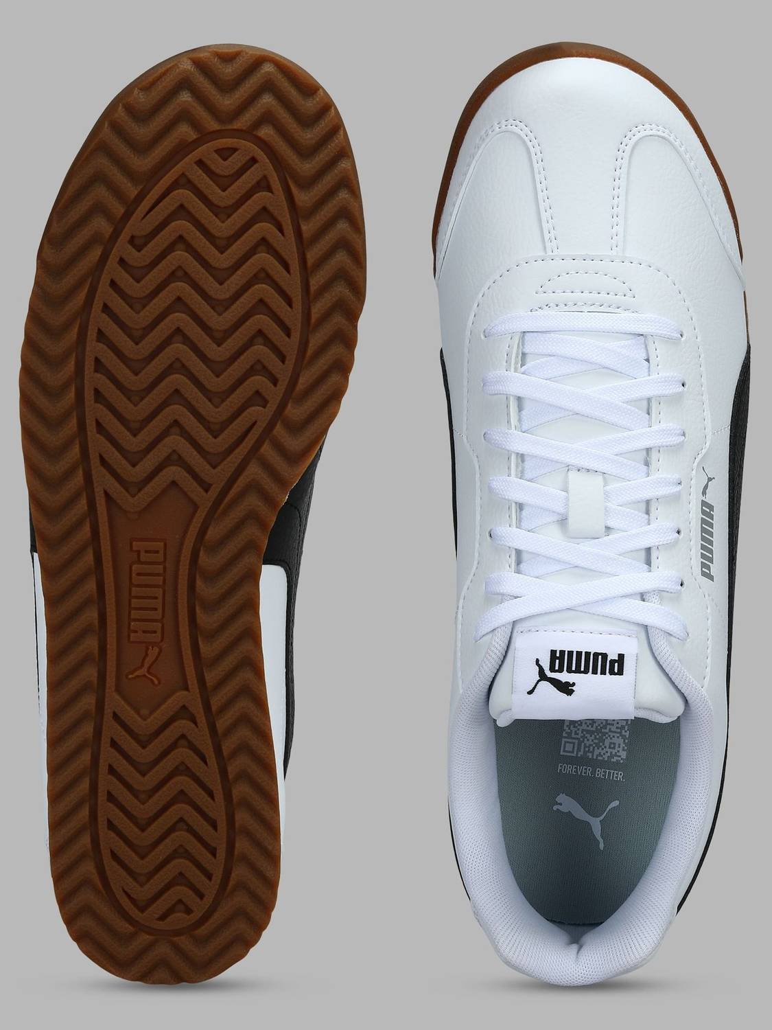 PUMA Turino II T White Men's Sneakers - Image 4