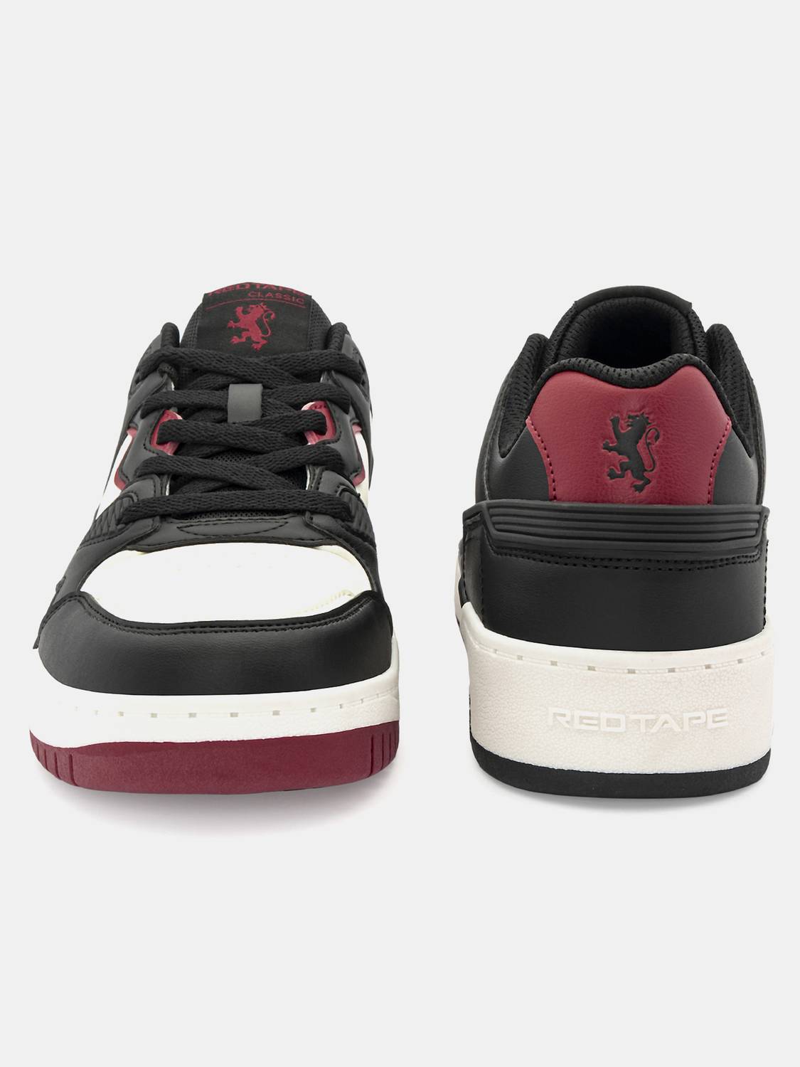 RED TAPE Men's Red Casual Sneakers - Image 4