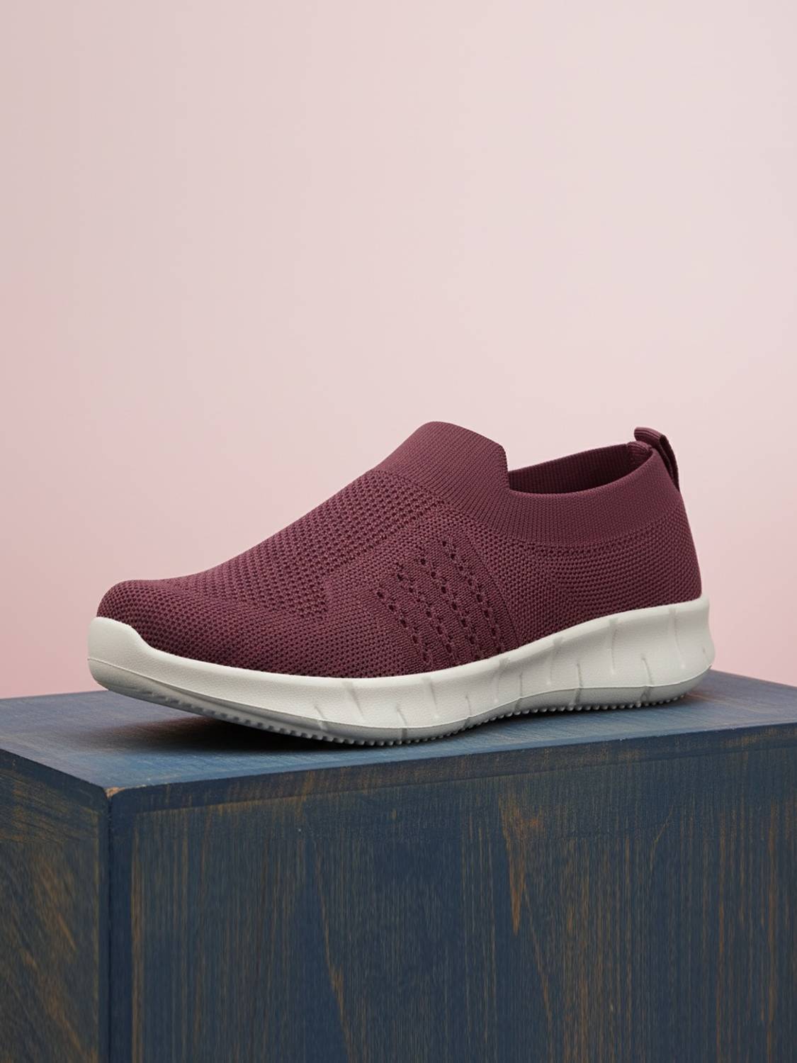 SPRENGE Walking Shoes For Women (Purple , 4)