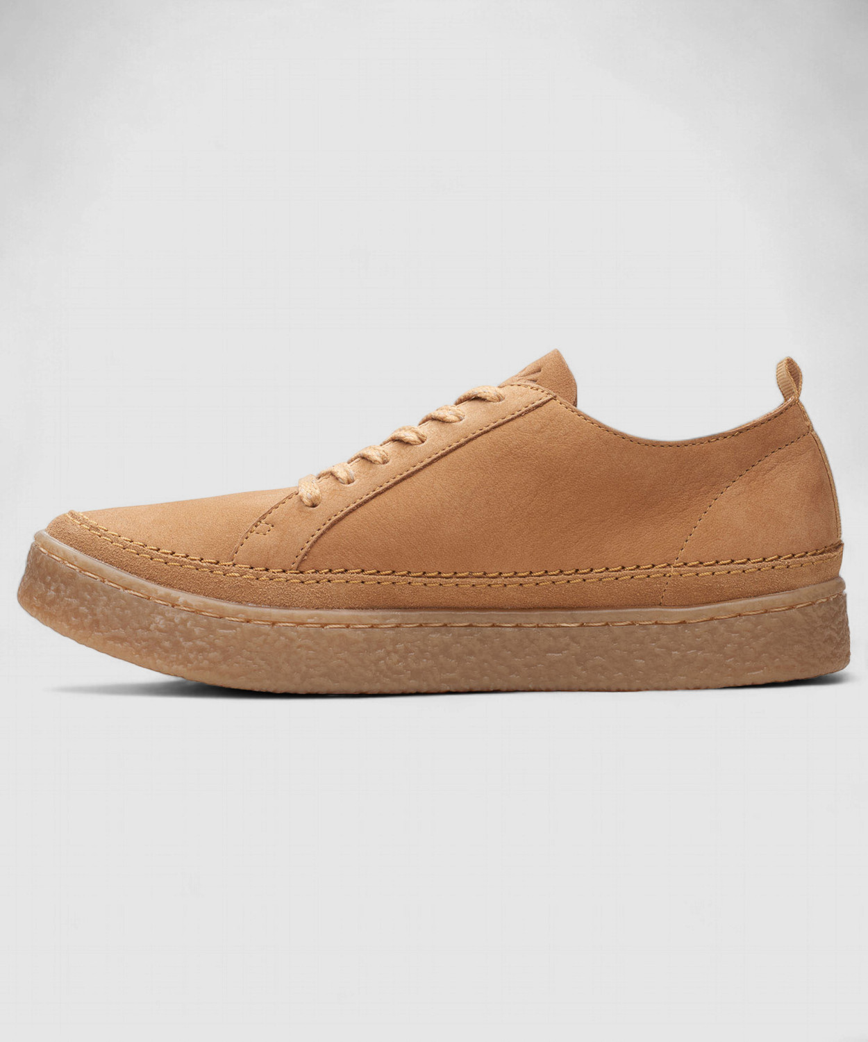 Image of CLARKS Barleigh Lace LIGHT TAN Casuals For Women (Brown, 3)