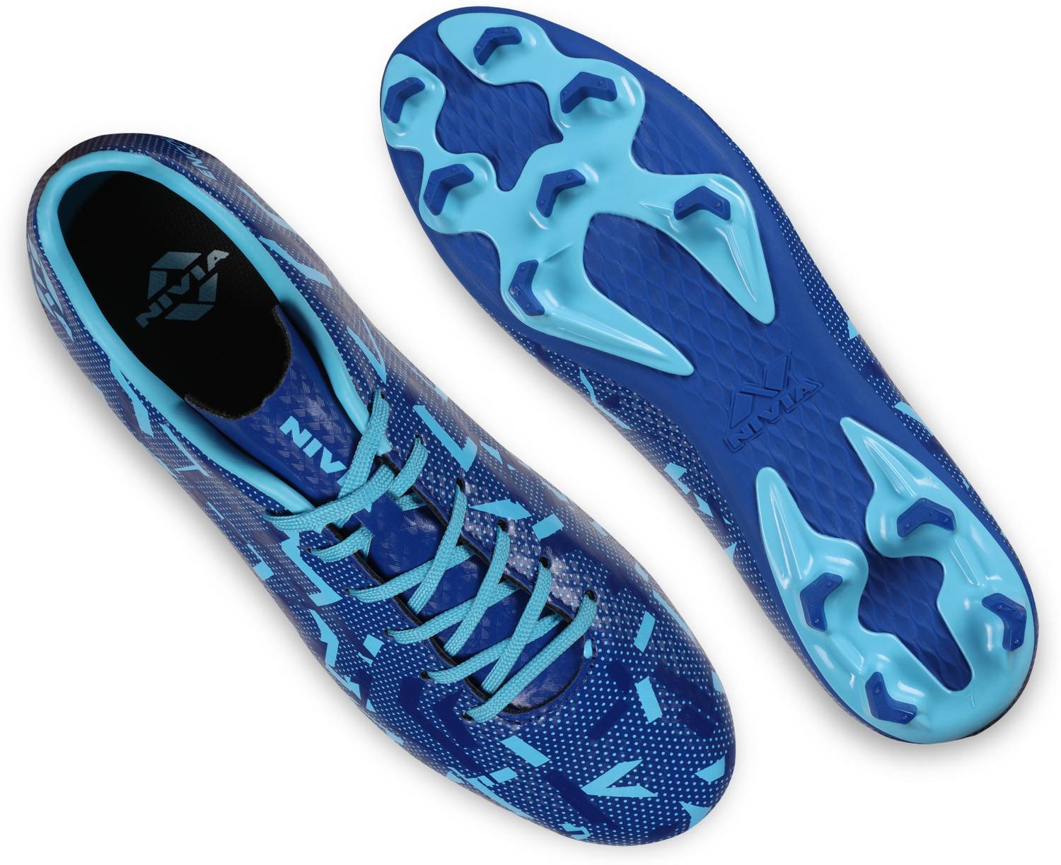 NIVIA ENCOUNTER 10.0 Men's Football Shoes Blue - Image 3