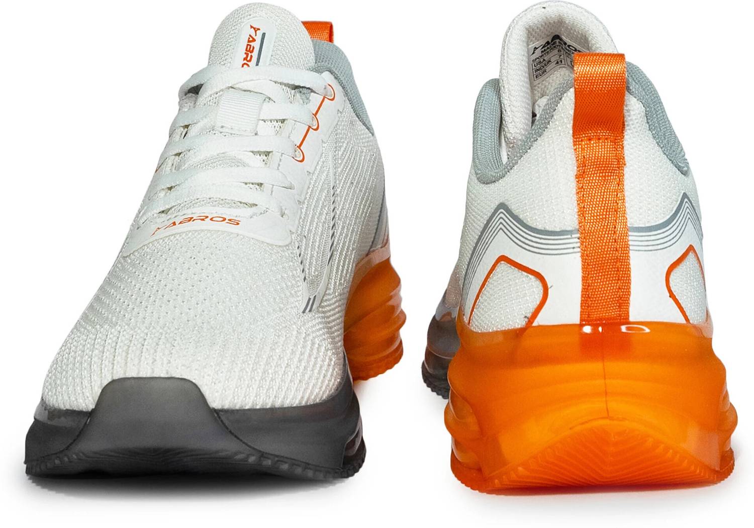 Abros ROOFER Men's White Running Shoes - Image 5