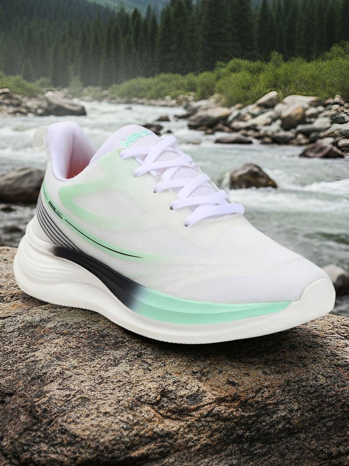 HRX by Hrithik Roshan Men's White Walking Shoes - Image 2