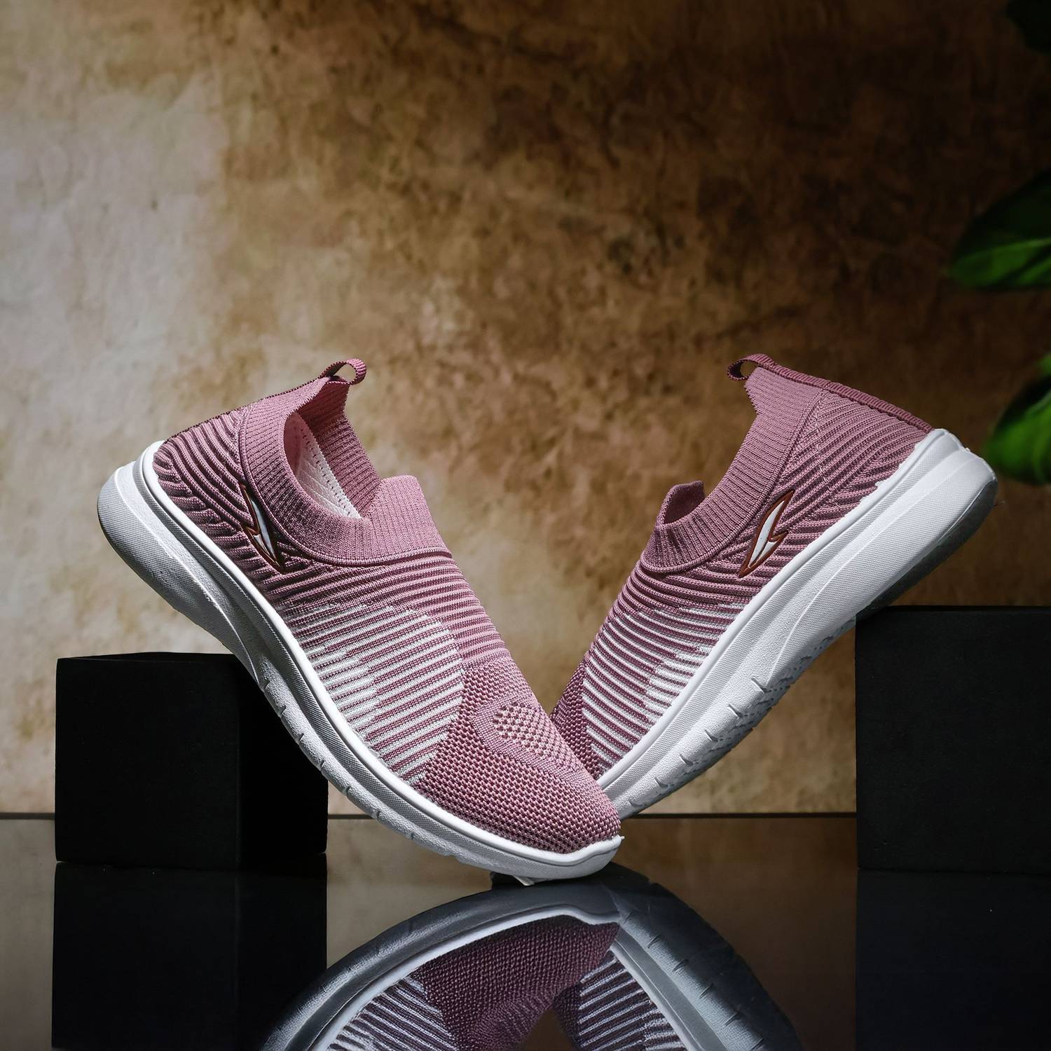 asian Melody-51 Women's Walking Shoes | Lightweight & Stylish Slip