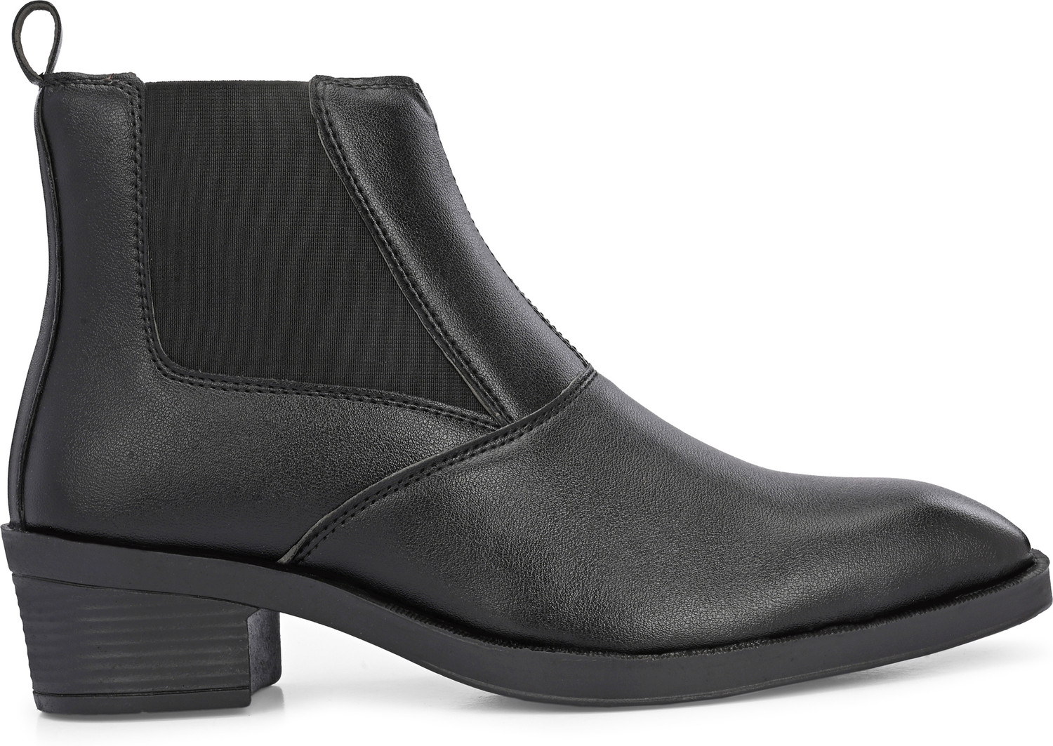 Image of Pocy Shoes Black Chelsea Boots For Men's Boots For Men