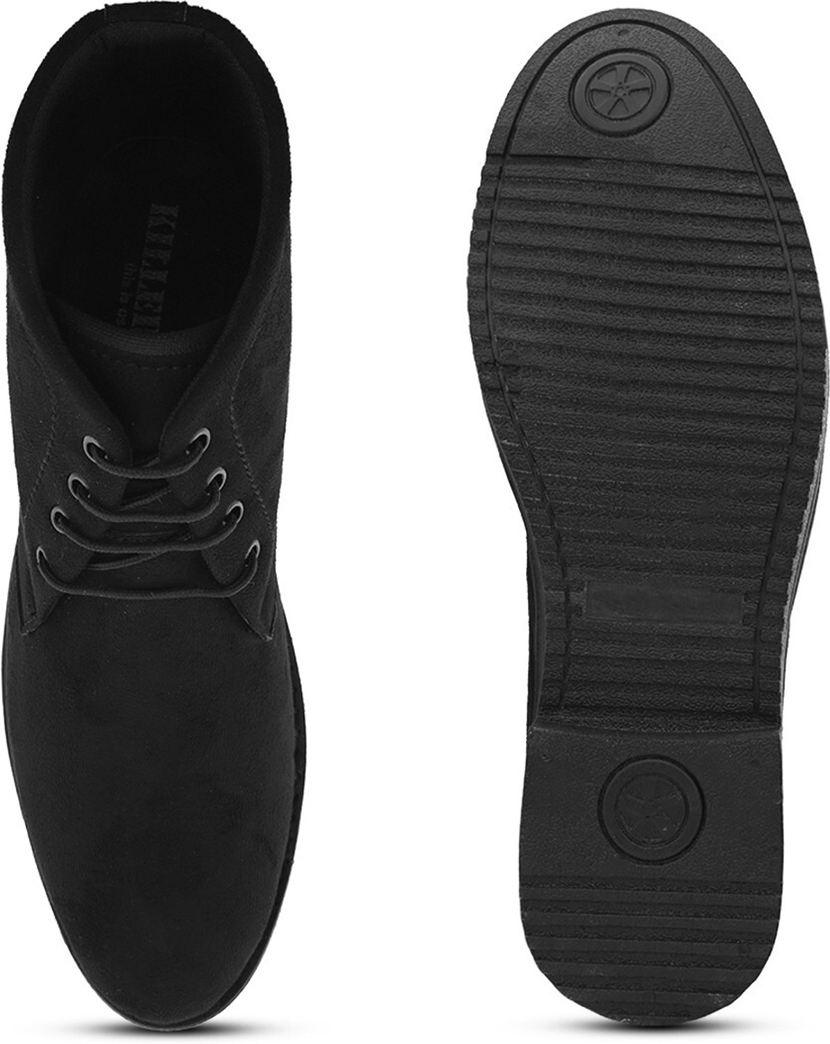 Image of KILLER Men's Casual Outdoor High Top Lace Up Boots, Comfortable Hiking and Trekking Boots For Men