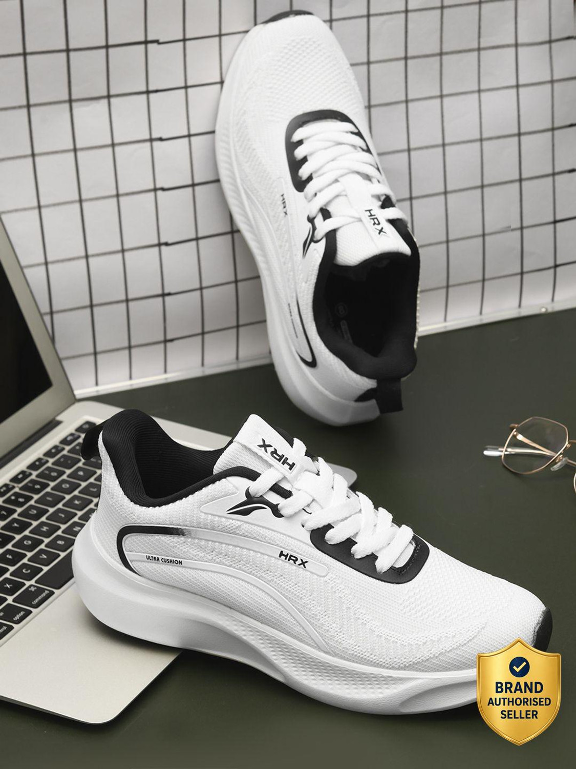 Image of HRX by Hrithik Roshan HRX Dynamic-Run-03 Lightweight,Comfortable,Trendy,Breathable, Sports Running Shoes For Men