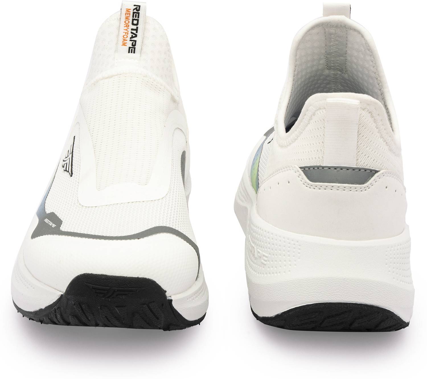 RED TAPE Low Cut Walking Slip-On for Men White - Image 4